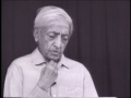 On security | J. Krishnamurti