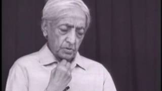 On security | J. Krishnamurti