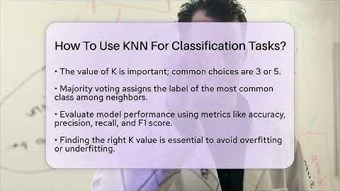 How To Use KNN For Classification Tasks? - The Friendly Statistician