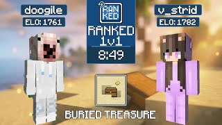 Doogile Vs Vstrid Mcsr Ranked Buried Treasure Seed