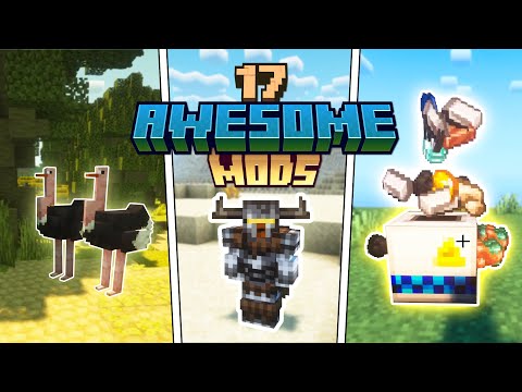 TOP 17 NEW Minecraft Mods You NEED To Try Right Now! thumbnail
