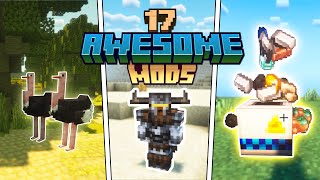 TOP 17 NEW Minecraft Mods You NEED To Try Right Now!