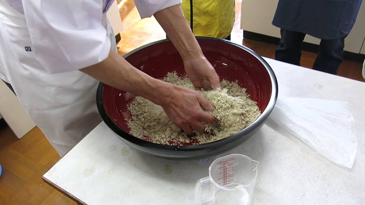 1水回し～くくり　静岡　長田そば打ち同好会