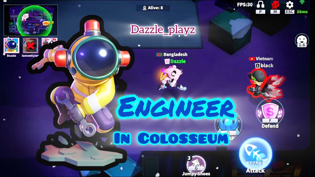 DANGER for ALL Players😈🔥 Watch how ENGINEER Wins Colosseum🏆 #supersus
