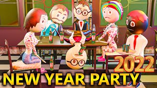 PM TOONS - NEW YEAR PARTY / HAPPY NEW YEAR 2022 / DESI COMEDY VIDEOS / KANPURIYA JOKES