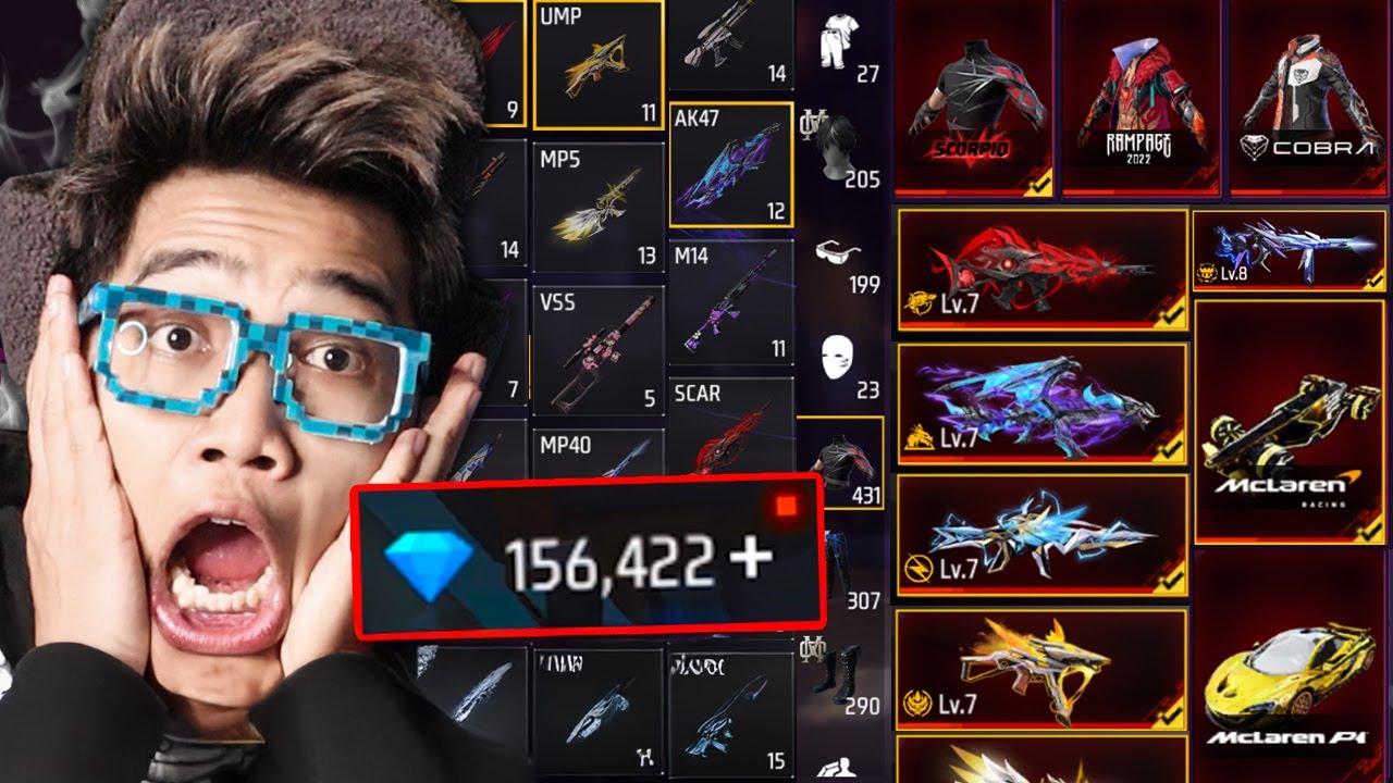 Sudah 2 Tahun Gakmain FF! Habisin 20,000,000 TOP UP Beli Semua Skin di Free Fire! di MARAH ISTRI!!