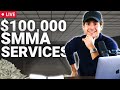 Finding a $100,000 SMMA Service LIVE!