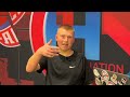 Hole Nation's Rich Pyle talks with ACO South Bend Junior Champ Carson Gingerich