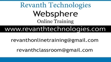 Websphere Online Tutorial , Websphere Online Training From India , Websphere Training for Beginners