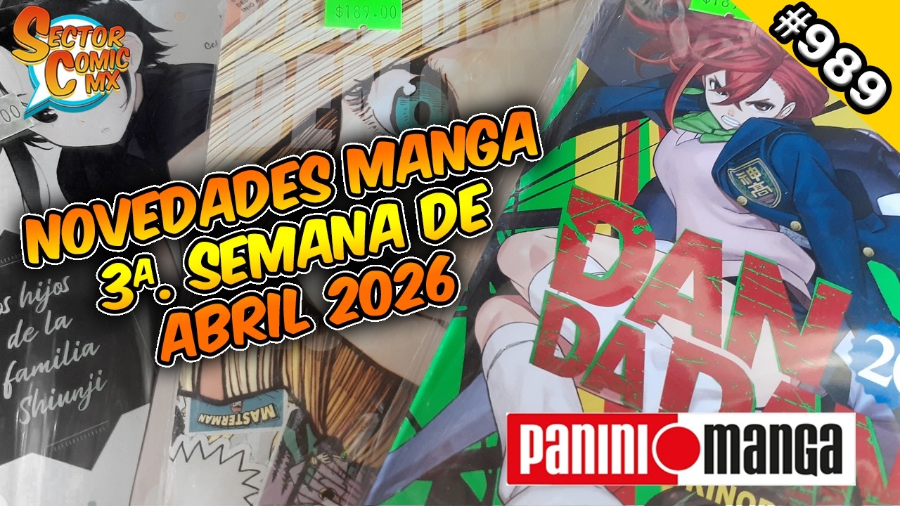 SEMANA #15 DE NOVEDADES MANGA [3ª DE ABRIL 2026] - YouTube