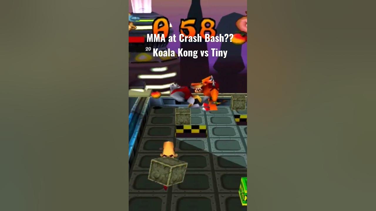 MMA at Crash Bash? Koala Kong vs Tiny - YouTube