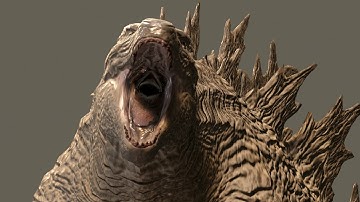 Godzilla 2021 Roar Animation