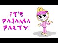 6 Toons Take a Break... and Go to the Pajama Party! 🛌🎉