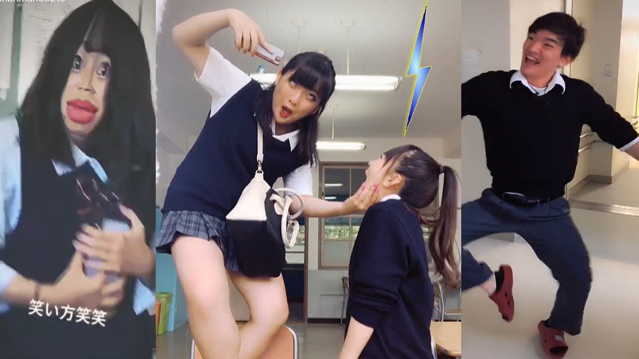 印象的なダンス日本人学生 - Tik ​​Tok High School in Japa…