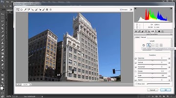 Camera Raw Automatic Upright - Photoshop CC Tutorial