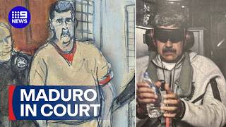 Ousted Venezuelan leader Nicolás Maduro says he can't pay his legal fees | 9 News Australia