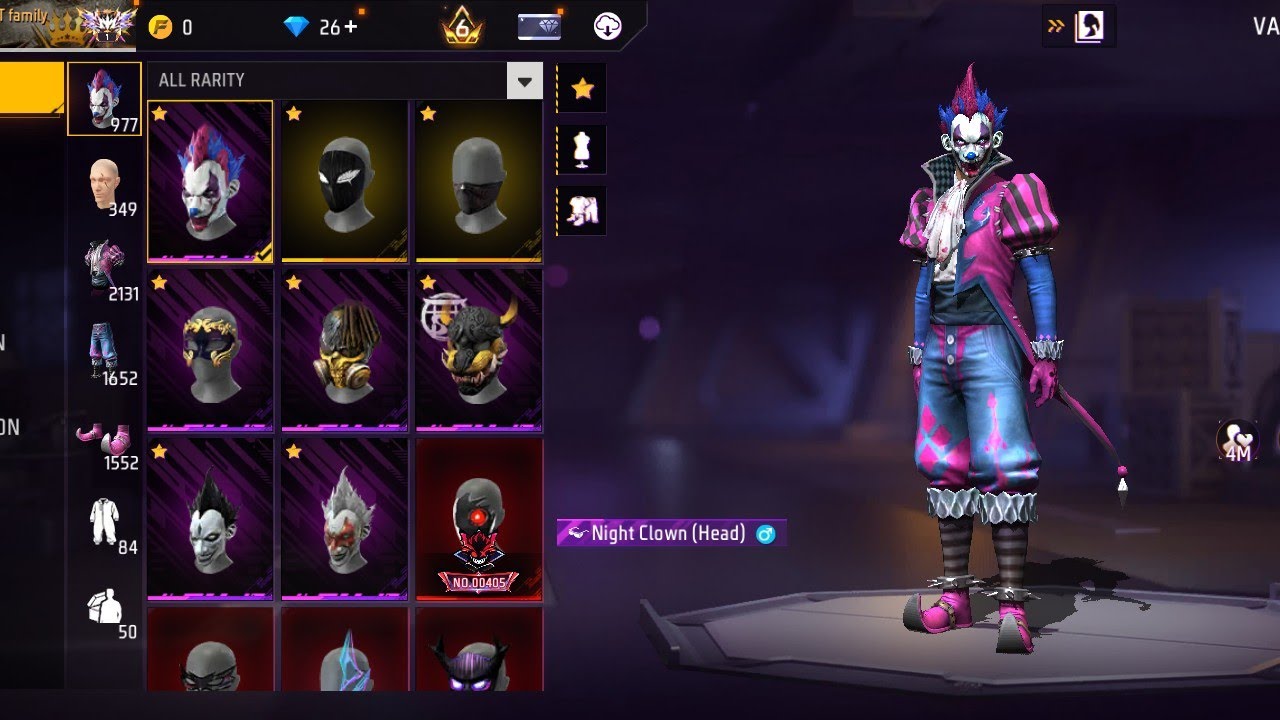 Joker bundle top 10 combination best @free fire 