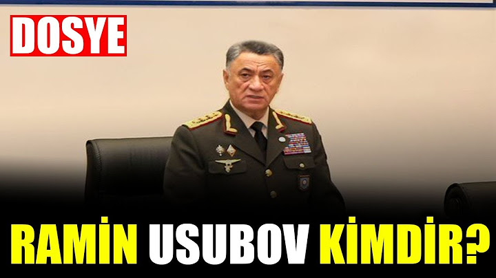 Ramil Usubov kimdir? DOSYE!
