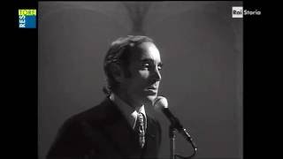 Charles Aznavour "Et moi dans mon coin" chords
