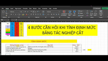 TÍNH TÁC NGHIỆP CẮT - 4 BƯỚC CẦN PHẢI HỎI - LẬP TÁC NGHIỆP CẮT - BẢNG CHIA SỐ LÁ -BẢNG TÍNH ĐỊNH MỨC
