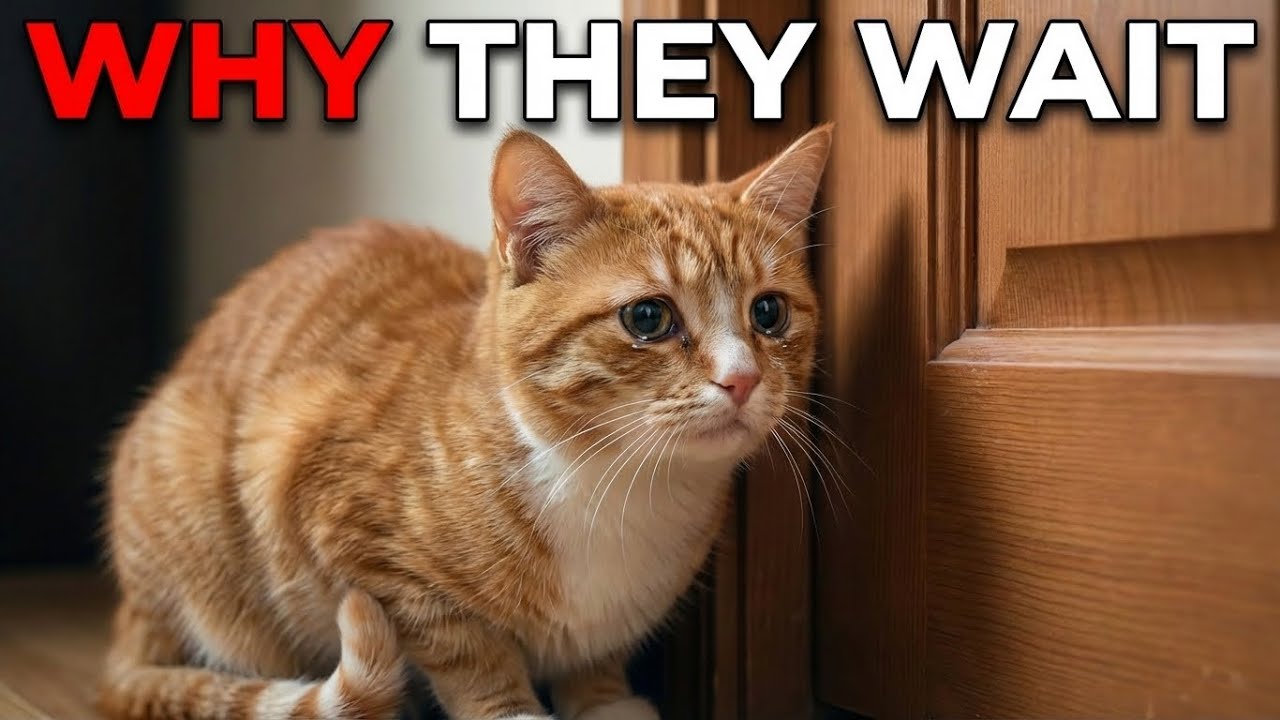 The Real Reason Why Your Cat WAITS By The Door For You - YouTube