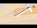 Woodworking Marking Tips Ep 10 - Mixed Angle Joint - Whizchanics