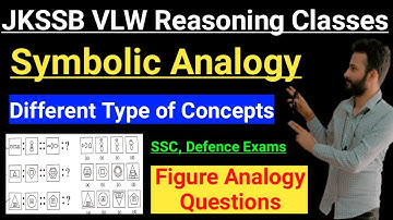 Symbolic Analogy  - Important Questions Set || JKSSB VLW Reasoning Classes / Tricks & Shortcuts 🔥