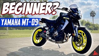 Is the Yamaha MT09 a BEGINNER Motorcycle?