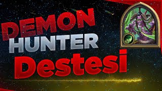 Hearthstone Demon Hunter Aggro destesi Oynanış. Deste efsane anlatmaya gerek yok...
