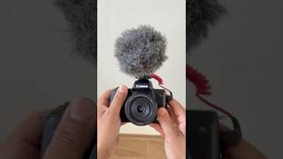 How to connect Rode Videomicro to Canon M50 #how #howto #camera #canon #rode #audio #videomic