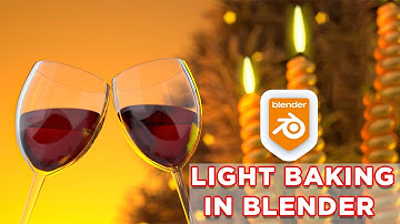 Simple Process to Baking the Lights in Blender 3.2 || Deepak Graphics