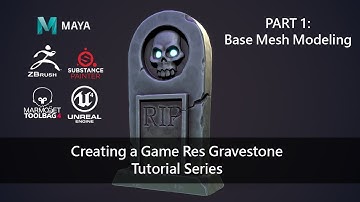 Creating a Game Res Gravestone: Part 1 Base Mesh Modeling