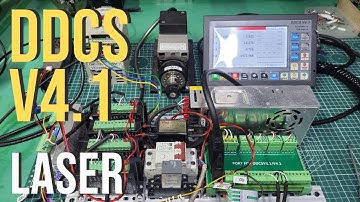 DDCS V4.1 CNC 컨트롤러로 레이저 모듈 제어하기#laser