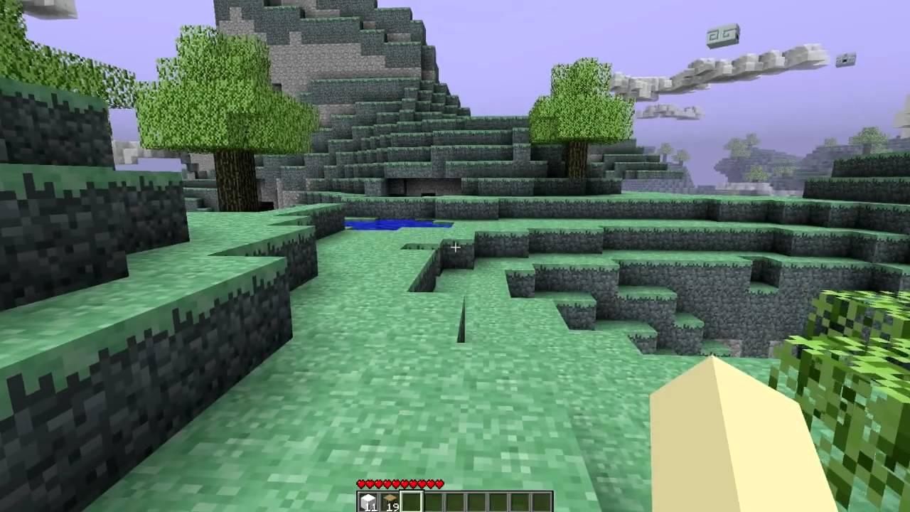 Let's Play Minecraft: The Aether Episode 1 - Getting There is the Easy ...