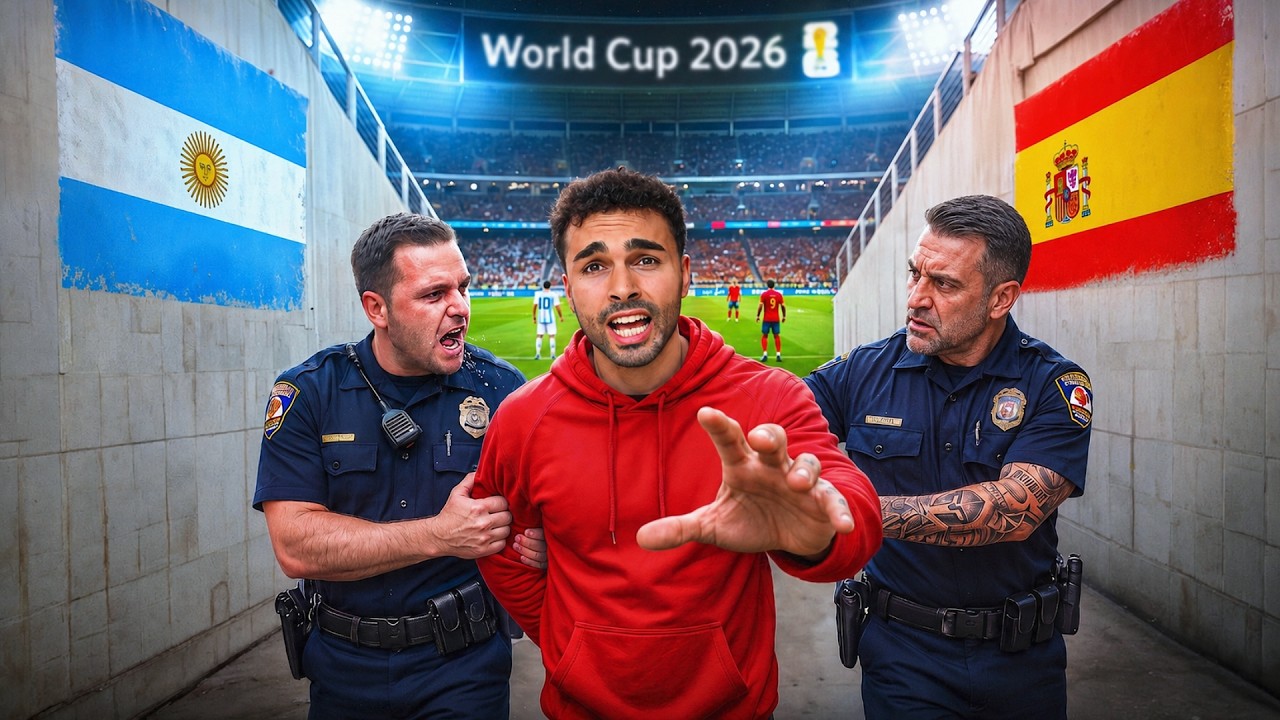 I SNUCK INTO THE WORLD CUP FINAL