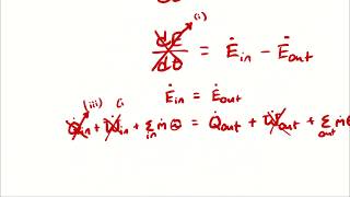 Open Systems Example Problem - Steam Nozzle