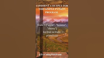 🍎 Loop Through a List in Python! #shorts #coding#Python #Programming #codenewbie  #pythonlanguage