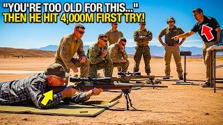 They Mocked Old Veteran at the Shooting Range — Then His 4,000m Shot Left Everyone Speechless