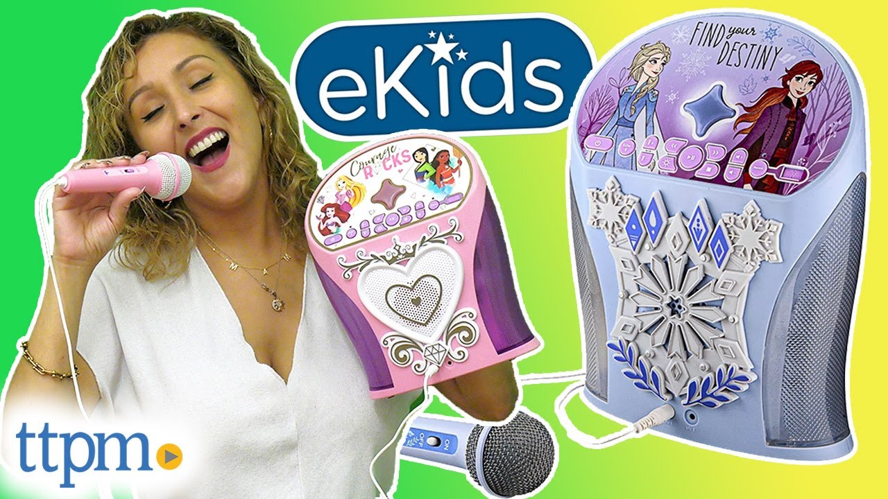 eKids Disney Princess Bluetooth Karaoke with EZ Link Technology Pink  Di-554DP.EXv1 - Best Buy