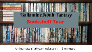 Ballantine Adult Fantasy Series | bookshelf tour || the whole series in 16 minutes