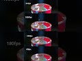 24fps vs 60fps vs 180fps vs 1000fps 👀🎥