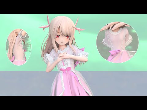 【MMD】ユニバース by イリヤ【Cloth Simulation】