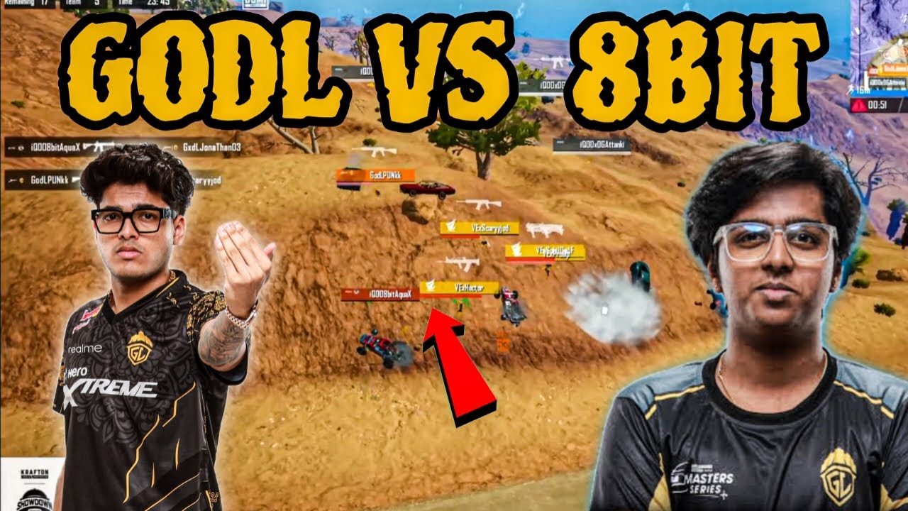 🇮🇳Godl Grand Finals😱 8bit On Fire🔥 Semi Finals Day 4🚀 Soul Vs Godl Godl ...