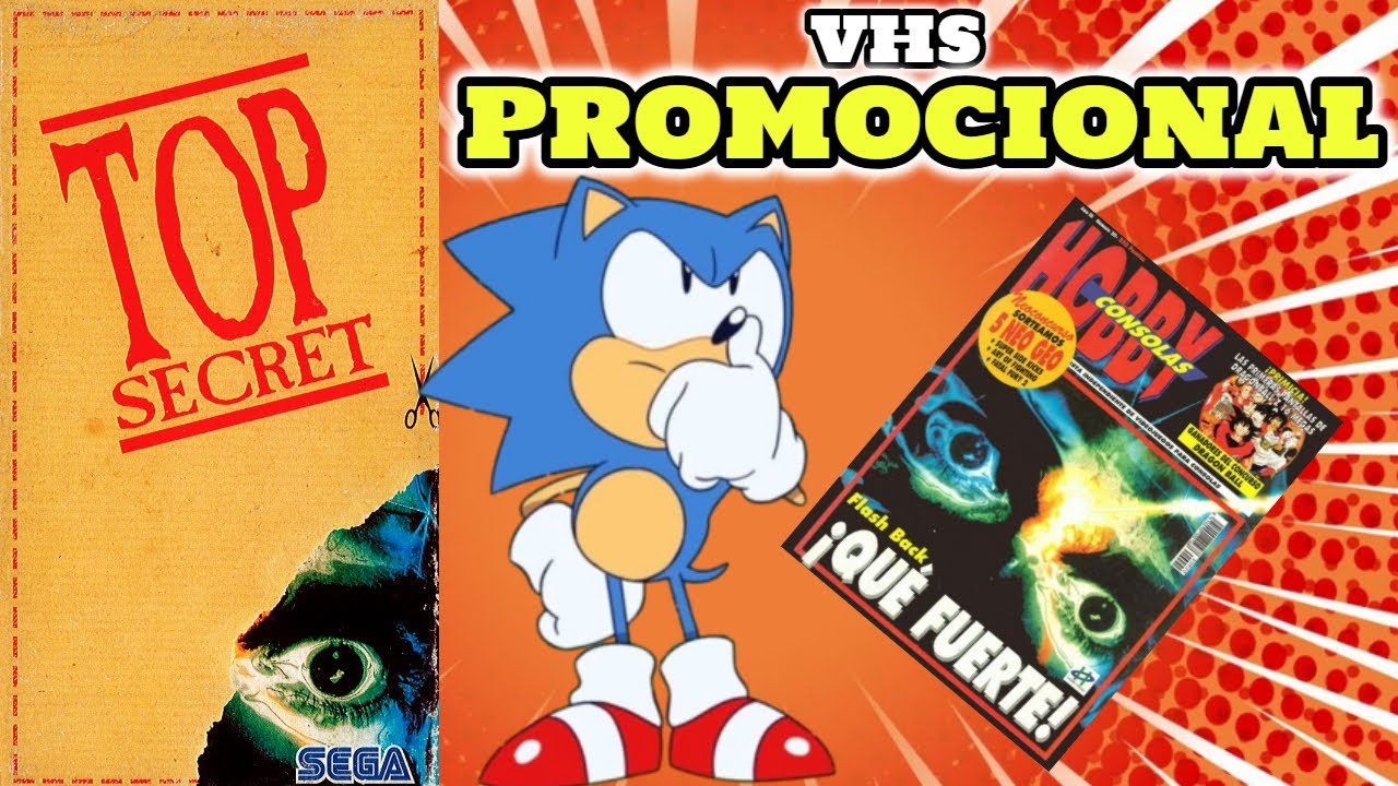 TOP SECRET - LA LEY DEL MÁS FUERTE - VHS Promocional Hobby Consolas - SEGA
