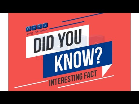 Did you know