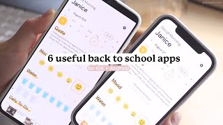 6 useful back-to-school apps ✨ | iOS & Android!