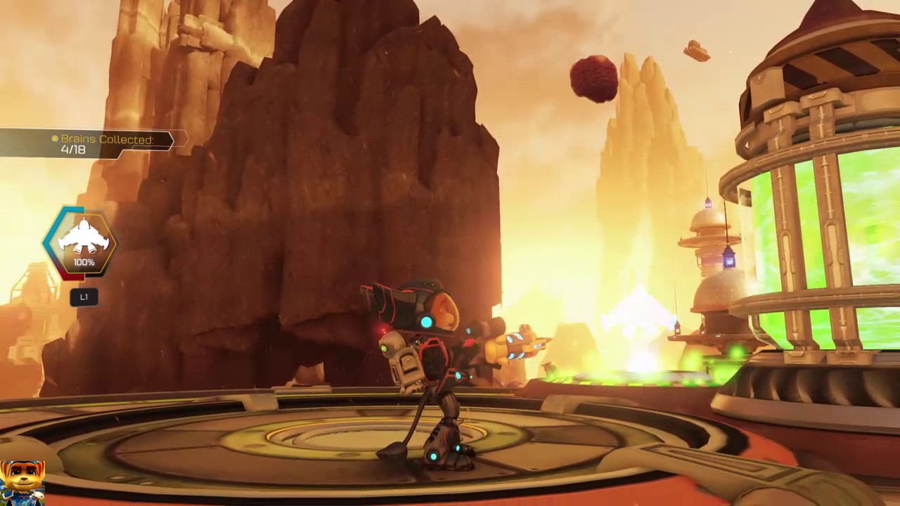 Ratchet & Clank braaaaains