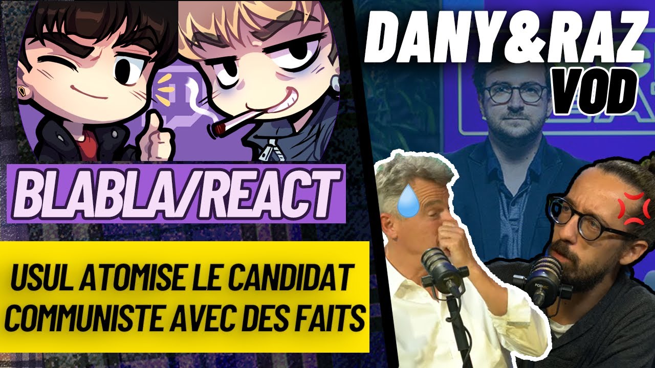 USUL atomise le candidat COMMUNISTE avec des FAITS TEMPS FORT Dany  Raz