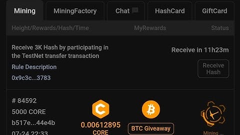 Get free hash daily !! by participating in testnet transfer transaction 🤗🤩