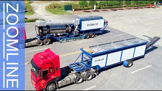 Continuous Mobile Drum Mix Asphalt Plant(80 TPH)-ZOOMLINE